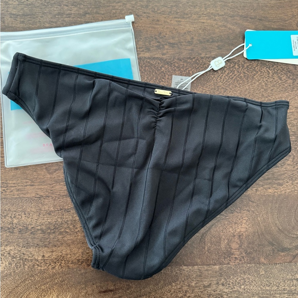 Beach Bunny Black Gloria Full Bikini Bottom - Picture 4 of 7